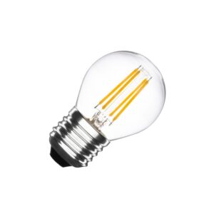 LED sijalka E27 G45 2W 250lm steklena filament - slika 3