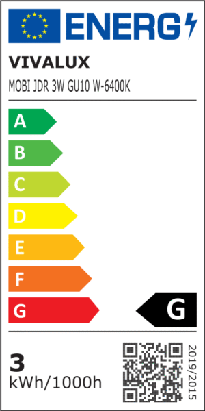 LED sijalka GU10 3W 200lm 110° steklena - slika 5