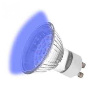 LED sijalka GU10 1W 90lm 120° steklena barvna - slika 4