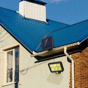LED solarni reflektor 4W 250lm IP54 120° s senzorjem - slika 13