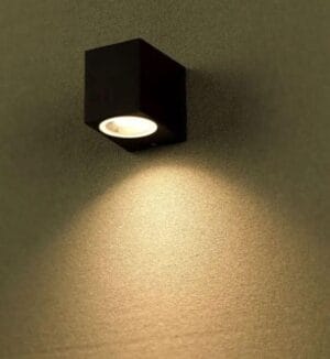 Stenska svetilka 1xGU10 za LED IP44 kvadratna - slika 13