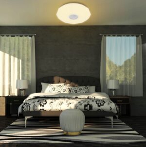 LED plafonjera 24W 3CCT 1680lm IP20 DIAMI zatemnilna ZVEZDNO NEBO - slika 7