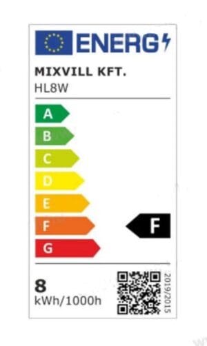 LED stenska svetilka 8W 4000k 700lm IP65 - slika 5