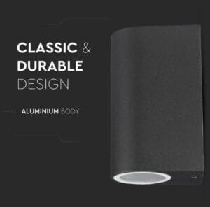 Stenska svetilka 2xGU10 za LED IP44 FORTI LUNA ovalna - slika 8