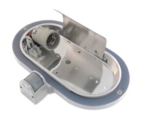 Stenska svetilka 1xE27 za LED IP44 120° FRODA s senzorjem - slika 5