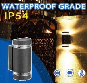 Stenska svetilka 2xGU10 za LED IP54 HANA ovalna - slika 11