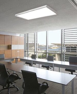 LED panel 40W vgradni 3600lm 1195x295mm UGR19 + napajalnik + okvir - slika 7
