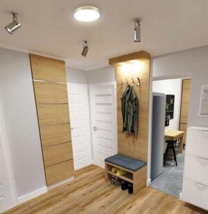 Plafonjera 2xE27 za LED IP44 SOLEN okrogla s senzorjem - slika 7