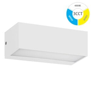 LED stenska svetilka 12W 3CCT 700lm ali E27 IP65 PW2300 - slika 5
