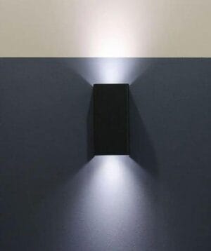 Stenska svetilka 2xGU10 za LED IP44 kvadratna - slika 12