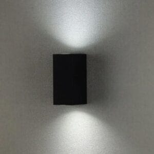 Stenska svetilka 2xGU10 za LED IP44 kvadratna - slika 10