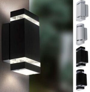 Stenska svetilka 2xGU10 za LED IP54 HANA pravokotna - slika 17