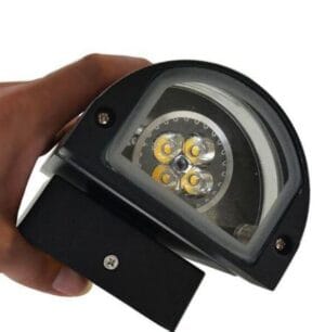 Stenska svetilka 2xGU10 za LED IP54 HANA ovalna - slika 5