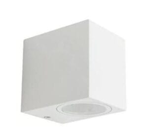 Stenska svetilka 1xGU10 za LED IP44 kvadratna - slika 4