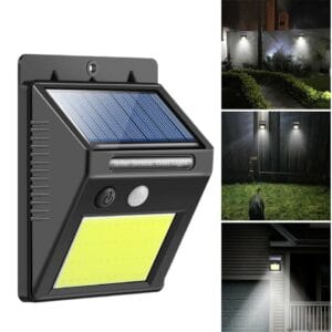 LED solarna stenska svetilka 3W 5500-6000k 200lm IP65 s senzorjem - slika 7