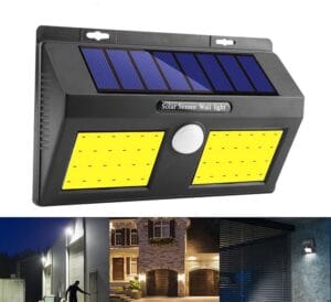 LED solarna stenska svetilka 5W 5500-6000k 300lm IP65 s senzorjem - slika 6
