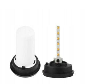 LED solarna vrtna svetilka 1,2W 30lm IP44 360°- videz OGNJA - slika 6