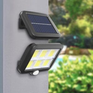 LED solarni reflektor 4W 250lm IP54 120° s senzorjem - slika 11