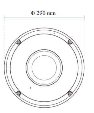 LED plafonjera 12W/1,2W 4000k 800lm/80lm IP20 120° PIR senzor + zasilna razsvetljava - slika 3