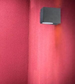 Stenska svetilka 1xGU10 za LED IP44 kvadratna - slika 14