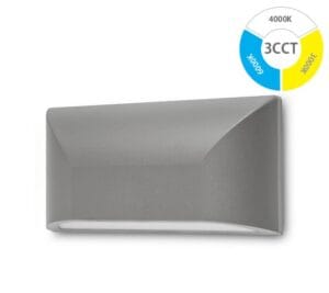 LED stenska svetilka 6W 300lm 3CCT IP65 PW2202-A - slika 4