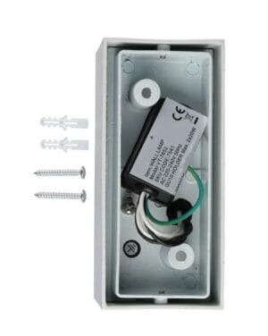 Stenska svetilka 2xGU10 za LED IP44 kvadratna - slika 5