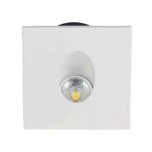 LED stopniščna svetilka 3W  90lm IP20 vgradna - slika 7