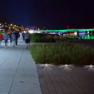 Talna svetilka tro-smerna 1xMR16 za LED IP67 vgradna - slika 10