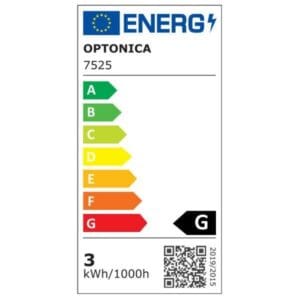 LED stopniščna svetilka 3W  90lm IP20 vgradna - slika 14