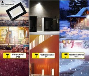 LED reflektor 100W 9000lm IP65 - slika 5