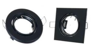 Vgradni okvir pregibni za LED sijalko GU10 ali GU5.3/MR16 IP20 - slika 3