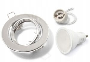 Vgradni okvir pregibni za LED sijalko GU10 ali GU5.3/MR16 IP20 - slika 11