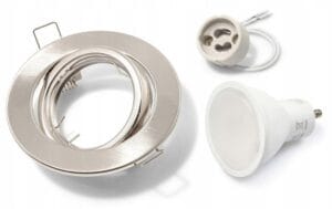 Vgradni okvir pregibni za LED sijalko GU10 ali GU5.3/MR16 IP20 - slika 13