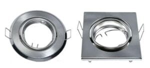 Vgradni okvir pregibni za LED sijalko GU10 ali GU5.3/MR16 IP20 - slika 5