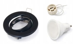 Vgradni okvir pregibni za LED sijalko GU10 ali GU5.3/MR16 IP20 - slika 9