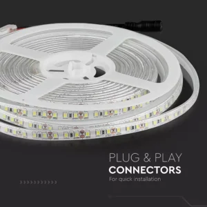 LED trak 3528 7,2W/m 120leds/m 12V IP65 5m - slika 7