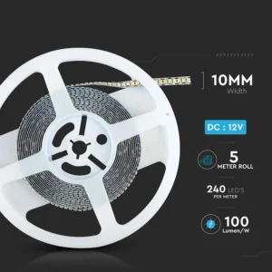 LED trak 3528 20W/m 240leds/m 12V IP20 5m - slika 4