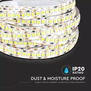 LED trak 3528 17W/m 204leds/m 12V IP20 5m - slika 7