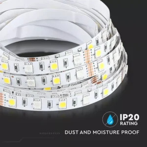 LED trak 5050 8W/m 60leds/m 12V IP20 RGB+W 5m - slika 6