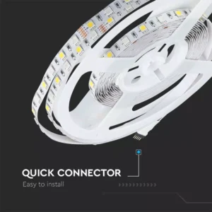 LED trak 5050 8W/m 60leds/m 12V IP20 RGB+W 5m - slika 7