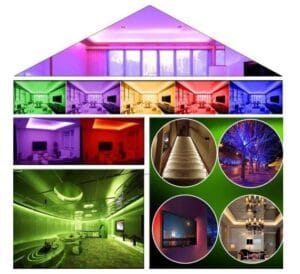 LED trak 5050 8W/m 60leds/m 12V IP20 RGB+W 5m - slika 12