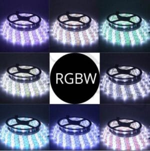 LED trak 5050 8W/m 60leds/m 12V IP20 RGB+W 5m - slika 10