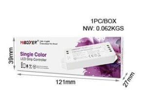 Kontroler Mi-light MONO za ENOBARVNI LED trak RF2.4G DC12-24V 12A/kanal FUT036 - slika 8