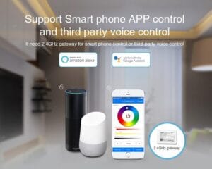 Kontroler Mi-light za RGB LED trak RF2.4G DC12-24V 6A/kanal nadgradnja FUT037 - slika 11