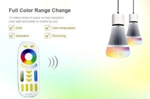 Daljinski upravljalnik za RGBW+CCT FUT092 LED trak RF2.4G - slika 5
