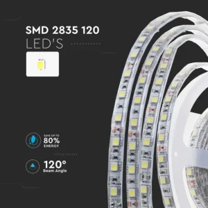 LED trak 2835 7,5W/m 120leds/m 24V IP65 10m - slika 6