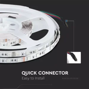 LED trak 5050 9W/m 60leds/m 24V IP20 RGB 5m - slika 7