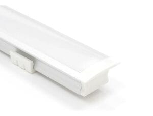 ALU profil VGRADNI 2m za dvojni LED trak 20x30 - komplet - slika 10