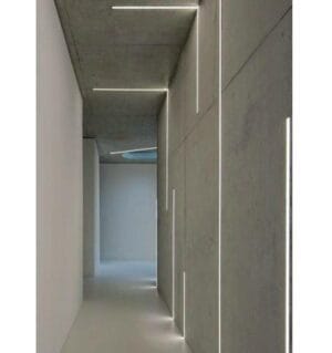 ALU profil VGRADNI 2m za LED trak ZA v mavčno ploščo - OZEK - slika 13