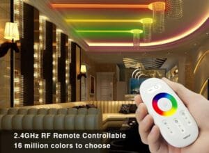SET za RGB LED trak RF2,4G DC12-24V 6A/kanal daljinski upravljalnik + kontroler - slika 12